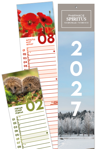 Calendrier mural 2027